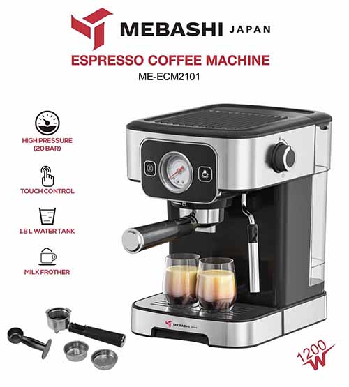 اسپرسوساز مباشی مدل ME-ECM2101